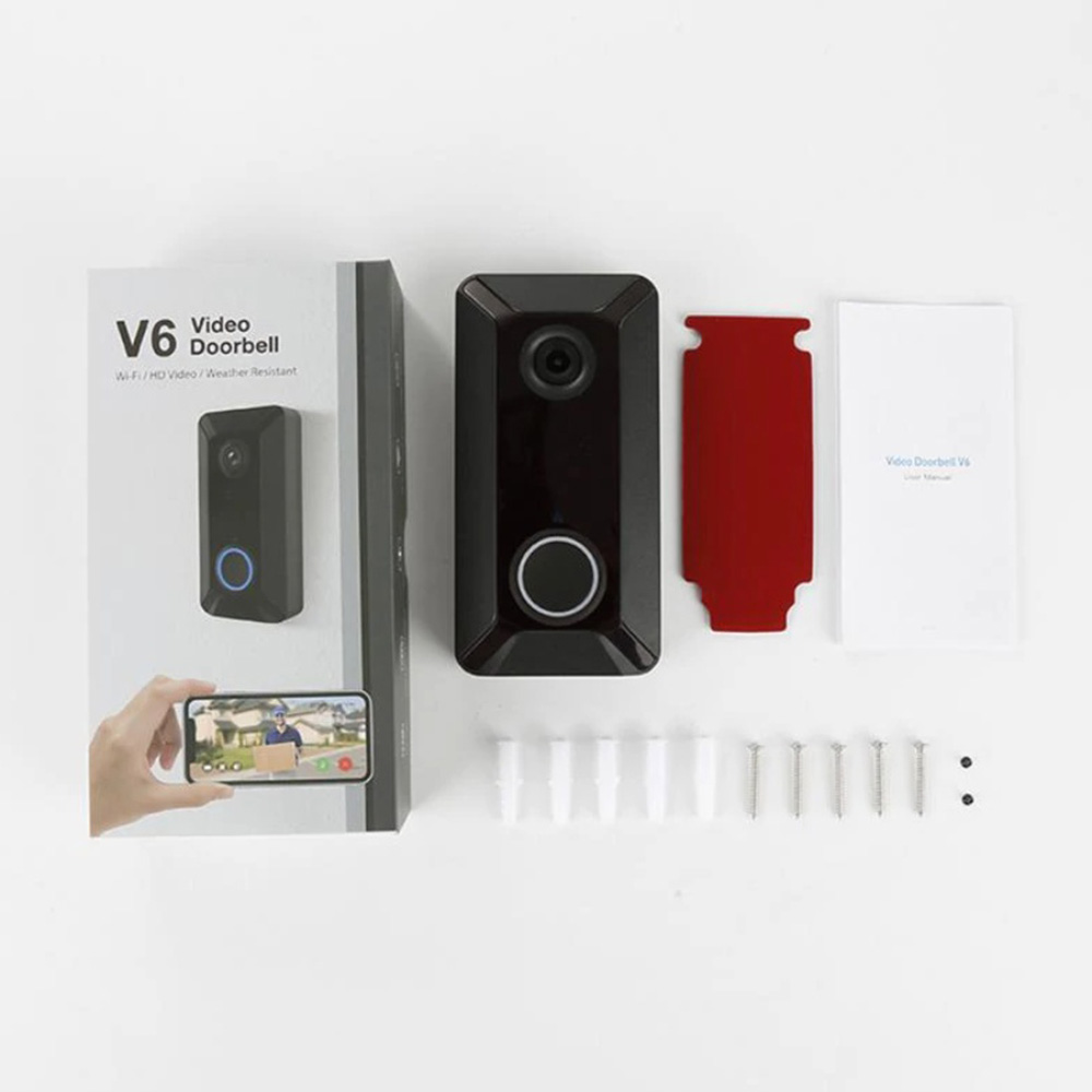 Έξυπνο Αδιάβροχο Κουδούνι Πόρτας WiFi Video 720P Video Camera